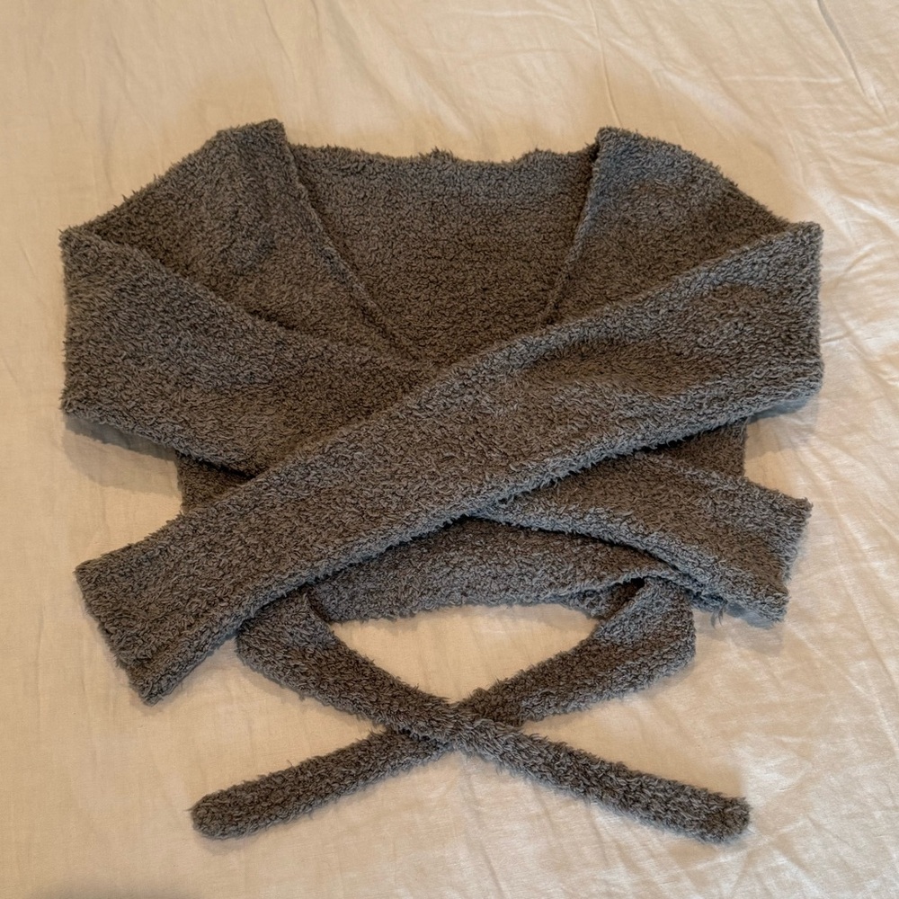 SKIMS Cozy Knit Gray Women's SET (NWOT)